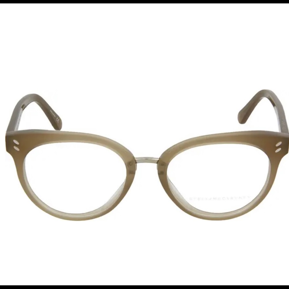 Women’s Ladies Juniors Girls Tan Brown 51mm Cat Eye Optical Frames Glasses